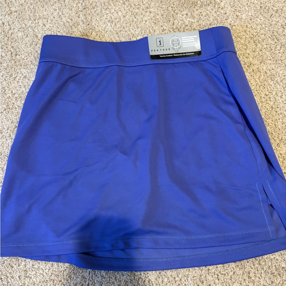 Purple PGA TOUR Athletic Skirt, Medium